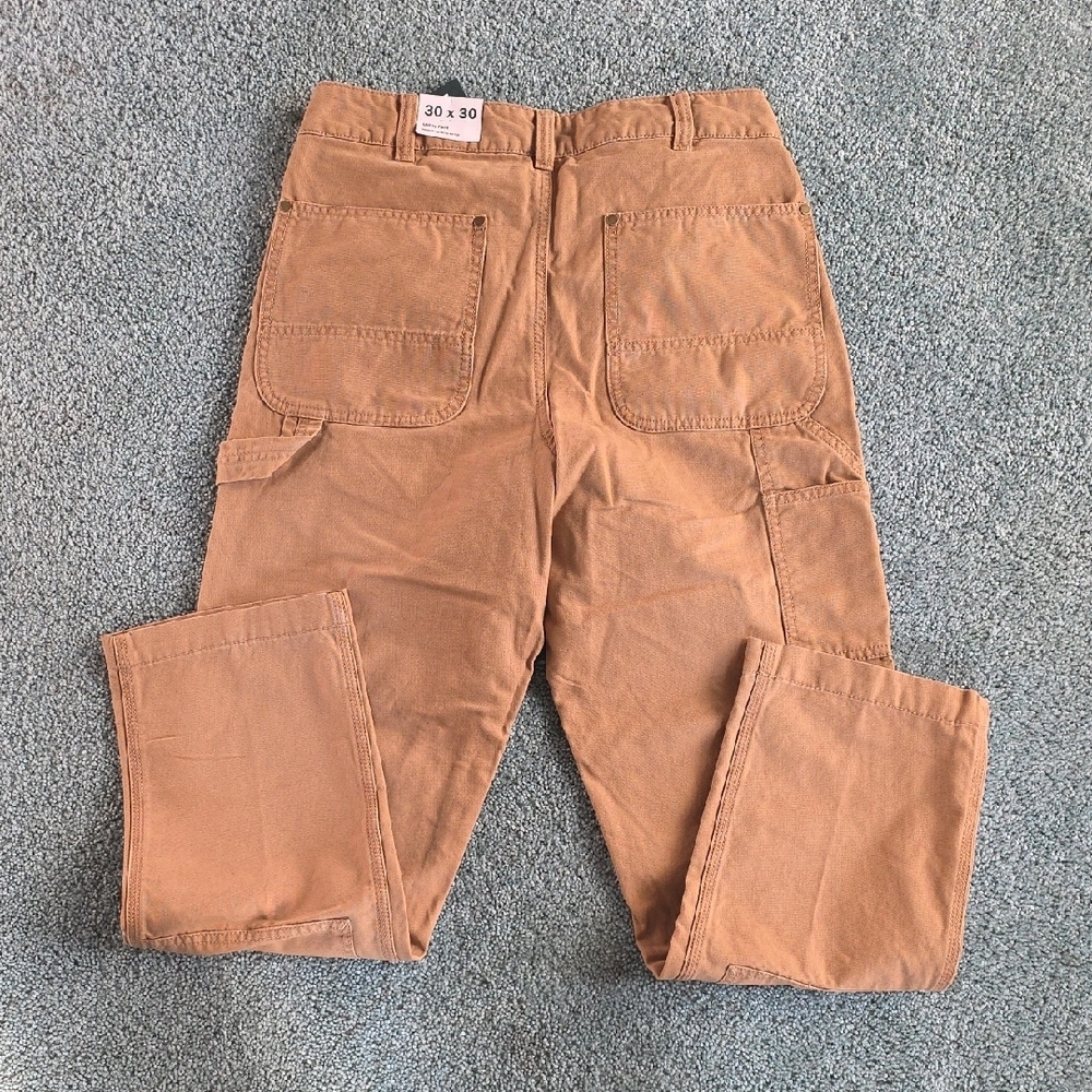 Men's Alpine Design Utility Pants, Brown Khaki 30×30, NWT - Picture 5 of 14